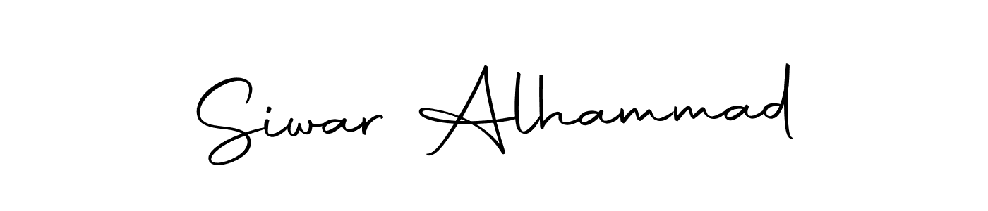 You can use this online signature creator to create a handwritten signature for the name Siwar Alhammad. This is the best online autograph maker. Siwar Alhammad signature style 10 images and pictures png