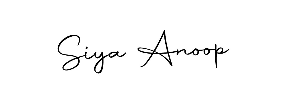 Similarly Autography-DOLnW is the best handwritten signature design. Signature creator online .You can use it as an online autograph creator for name Siya Anoop. Siya Anoop signature style 10 images and pictures png