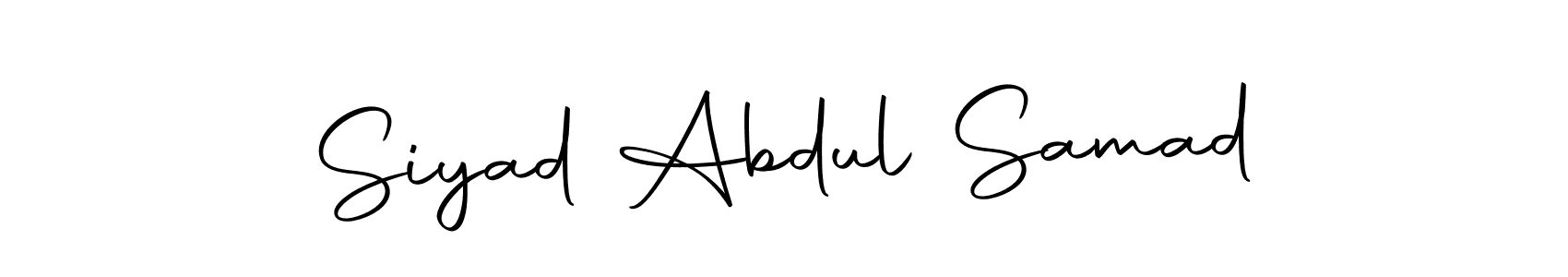 Autography-DOLnW is a professional signature style that is perfect for those who want to add a touch of class to their signature. It is also a great choice for those who want to make their signature more unique. Get Siyad Abdul Samad name to fancy signature for free. Siyad Abdul Samad signature style 10 images and pictures png