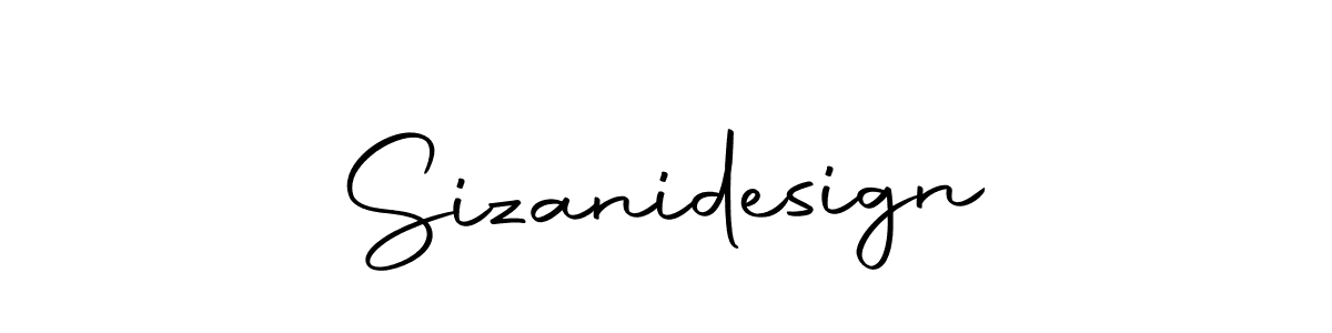 How to make Sizanidesign signature? Autography-DOLnW is a professional autograph style. Create handwritten signature for Sizanidesign name. Sizanidesign signature style 10 images and pictures png