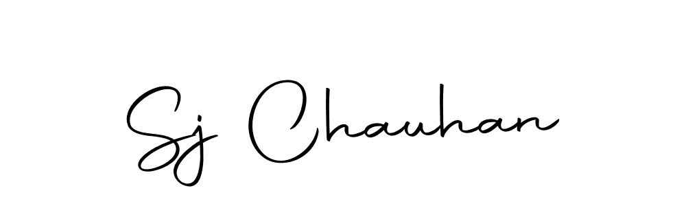 Use a signature maker to create a handwritten signature online. With this signature software, you can design (Autography-DOLnW) your own signature for name Sj Chauhan. Sj Chauhan signature style 10 images and pictures png