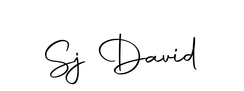 How to make Sj David name signature. Use Autography-DOLnW style for creating short signs online. This is the latest handwritten sign. Sj David signature style 10 images and pictures png