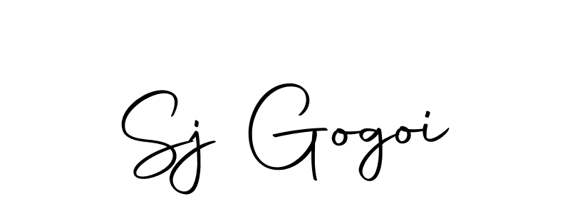 Use a signature maker to create a handwritten signature online. With this signature software, you can design (Autography-DOLnW) your own signature for name Sj Gogoi. Sj Gogoi signature style 10 images and pictures png