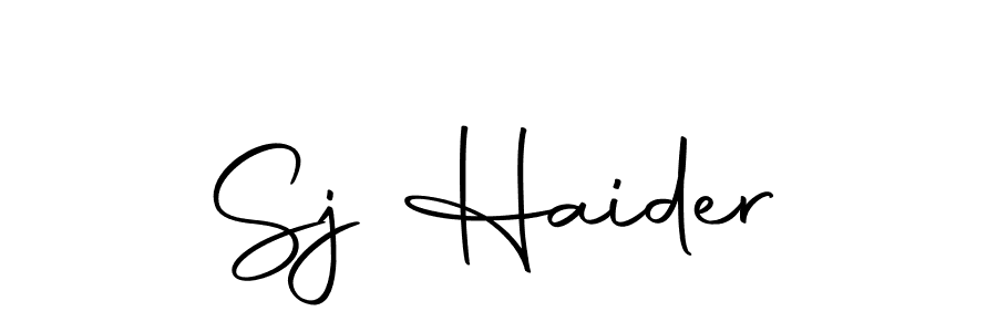 Similarly Autography-DOLnW is the best handwritten signature design. Signature creator online .You can use it as an online autograph creator for name Sj Haider. Sj Haider signature style 10 images and pictures png