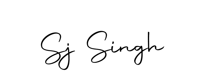 Design your own signature with our free online signature maker. With this signature software, you can create a handwritten (Autography-DOLnW) signature for name Sj Singh. Sj Singh signature style 10 images and pictures png