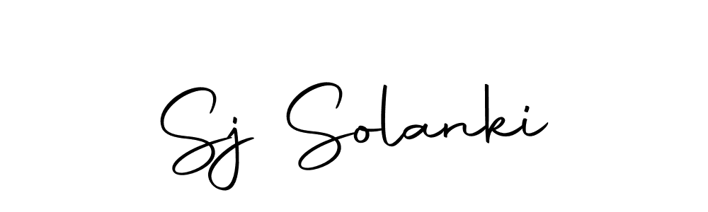 if you are searching for the best signature style for your name Sj Solanki. so please give up your signature search. here we have designed multiple signature styles  using Autography-DOLnW. Sj Solanki signature style 10 images and pictures png