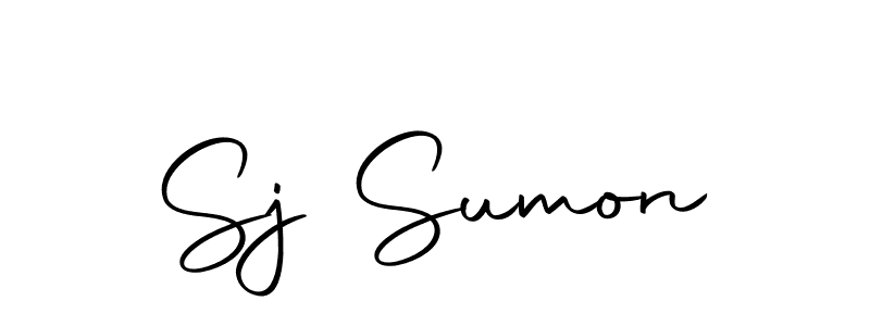 Also You can easily find your signature by using the search form. We will create Sj Sumon name handwritten signature images for you free of cost using Autography-DOLnW sign style. Sj Sumon signature style 10 images and pictures png