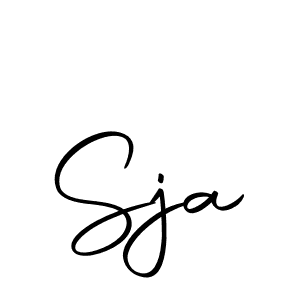 How to make Sja name signature. Use Autography-DOLnW style for creating short signs online. This is the latest handwritten sign. Sja signature style 10 images and pictures png
