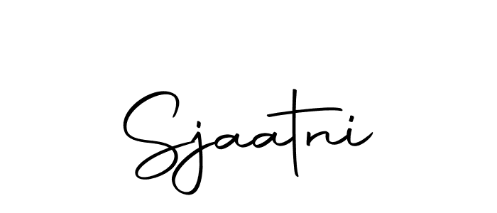 Similarly Autography-DOLnW is the best handwritten signature design. Signature creator online .You can use it as an online autograph creator for name Sjaatni. Sjaatni signature style 10 images and pictures png