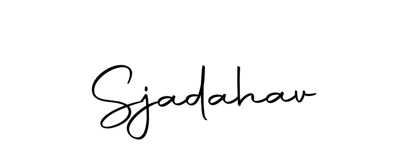 Sjadahav stylish signature style. Best Handwritten Sign (Autography-DOLnW) for my name. Handwritten Signature Collection Ideas for my name Sjadahav. Sjadahav signature style 10 images and pictures png