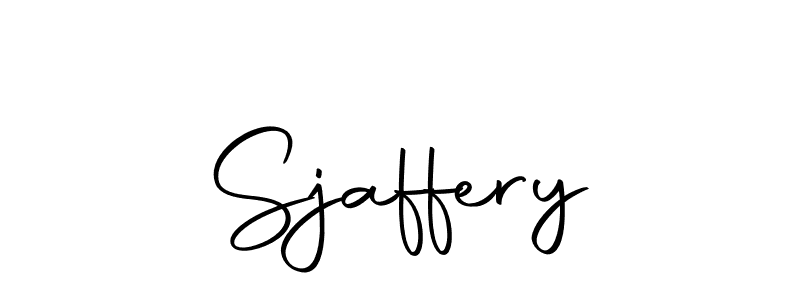 Similarly Autography-DOLnW is the best handwritten signature design. Signature creator online .You can use it as an online autograph creator for name Sjaffery. Sjaffery signature style 10 images and pictures png