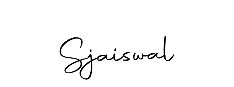 Make a beautiful signature design for name Sjaiswal. With this signature (Autography-DOLnW) style, you can create a handwritten signature for free. Sjaiswal signature style 10 images and pictures png