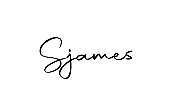 How to make Sjames signature? Autography-DOLnW is a professional autograph style. Create handwritten signature for Sjames name. Sjames signature style 10 images and pictures png