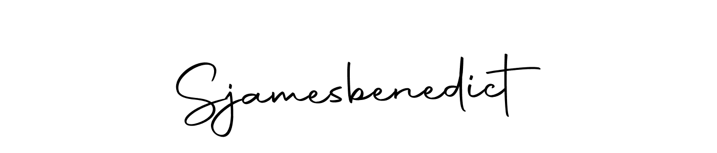 Also we have Sjamesbenedict name is the best signature style. Create professional handwritten signature collection using Autography-DOLnW autograph style. Sjamesbenedict signature style 10 images and pictures png