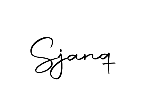 Make a beautiful signature design for name Sjanq. Use this online signature maker to create a handwritten signature for free. Sjanq signature style 10 images and pictures png