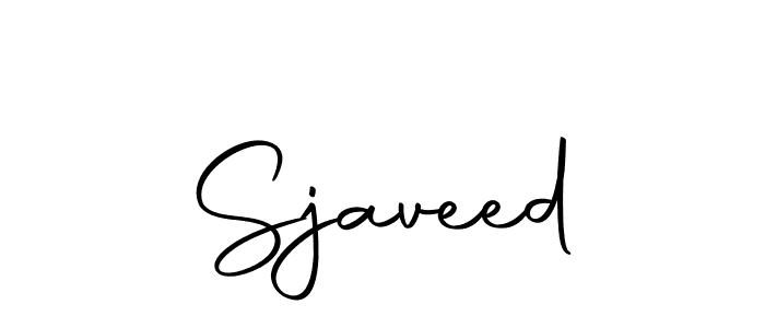 How to make Sjaveed signature? Autography-DOLnW is a professional autograph style. Create handwritten signature for Sjaveed name. Sjaveed signature style 10 images and pictures png