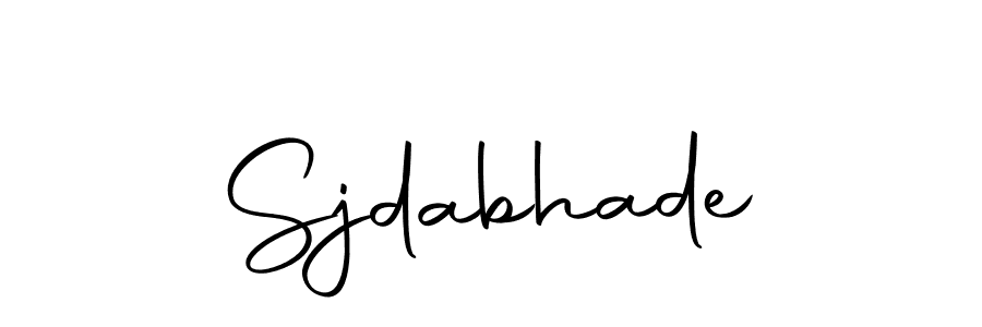 You can use this online signature creator to create a handwritten signature for the name Sjdabhade. This is the best online autograph maker. Sjdabhade signature style 10 images and pictures png