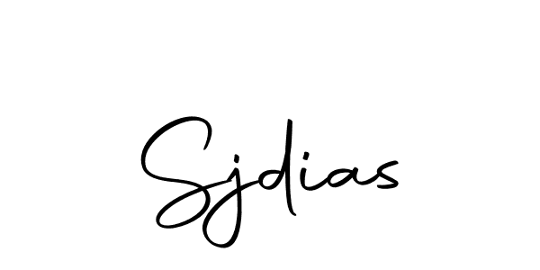 Use a signature maker to create a handwritten signature online. With this signature software, you can design (Autography-DOLnW) your own signature for name Sjdias. Sjdias signature style 10 images and pictures png