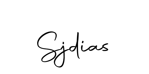 Use a signature maker to create a handwritten signature online. With this signature software, you can design (Autography-DOLnW) your own signature for name Sjdias. Sjdias signature style 10 images and pictures png