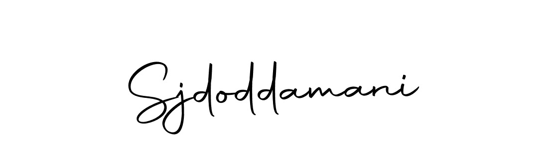 How to make Sjdoddamani signature? Autography-DOLnW is a professional autograph style. Create handwritten signature for Sjdoddamani name. Sjdoddamani signature style 10 images and pictures png