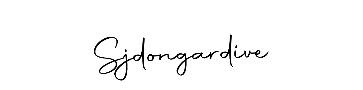 You should practise on your own different ways (Autography-DOLnW) to write your name (Sjdongardive) in signature. don't let someone else do it for you. Sjdongardive signature style 10 images and pictures png