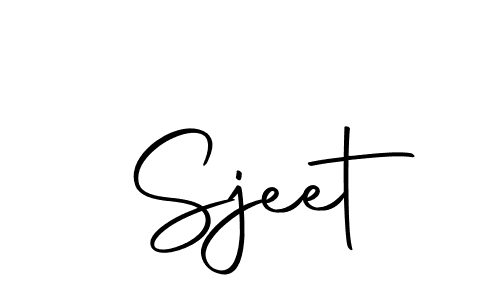 if you are searching for the best signature style for your name Sjeet. so please give up your signature search. here we have designed multiple signature styles  using Autography-DOLnW. Sjeet signature style 10 images and pictures png