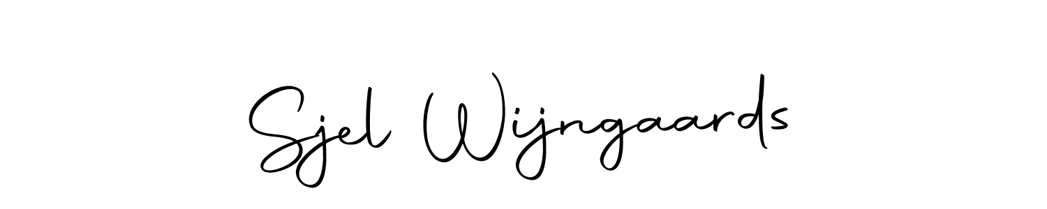 The best way (Autography-DOLnW) to make a short signature is to pick only two or three words in your name. The name Sjel Wijngaards include a total of six letters. For converting this name. Sjel Wijngaards signature style 10 images and pictures png