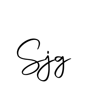 Use a signature maker to create a handwritten signature online. With this signature software, you can design (Autography-DOLnW) your own signature for name Sjg. Sjg signature style 10 images and pictures png