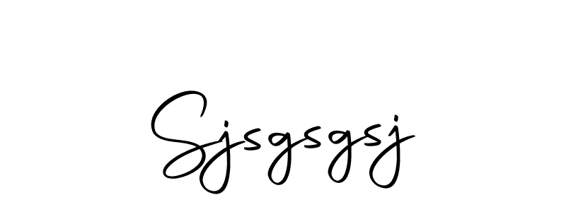 This is the best signature style for the Sjsgsgsj name. Also you like these signature font (Autography-DOLnW). Mix name signature. Sjsgsgsj signature style 10 images and pictures png