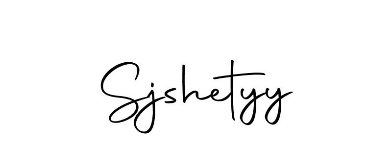Make a beautiful signature design for name Sjshetyy. Use this online signature maker to create a handwritten signature for free. Sjshetyy signature style 10 images and pictures png