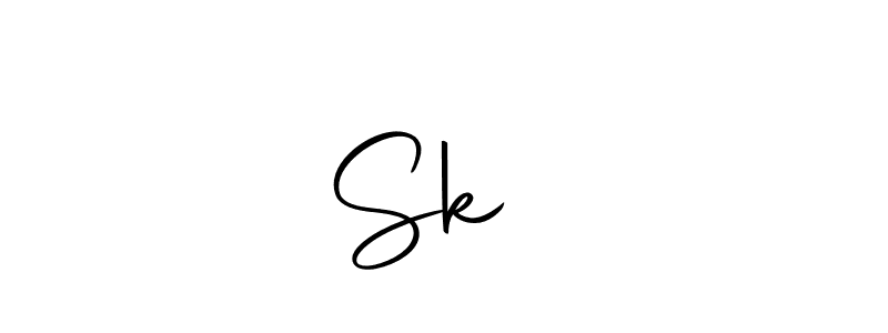 Autography-DOLnW is a professional signature style that is perfect for those who want to add a touch of class to their signature. It is also a great choice for those who want to make their signature more unique. Get Sk❤️ name to fancy signature for free. Sk❤️ signature style 10 images and pictures png