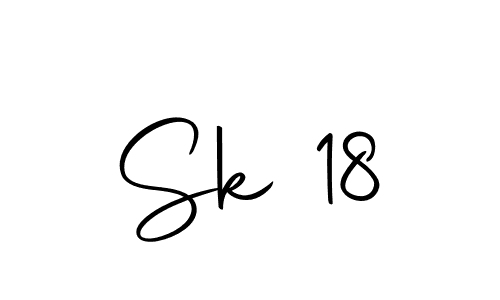 Sk 18 stylish signature style. Best Handwritten Sign (Autography-DOLnW) for my name. Handwritten Signature Collection Ideas for my name Sk 18. Sk 18 signature style 10 images and pictures png