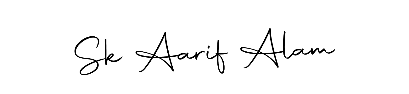 Make a beautiful signature design for name Sk Aarif Alam. With this signature (Autography-DOLnW) style, you can create a handwritten signature for free. Sk Aarif Alam signature style 10 images and pictures png