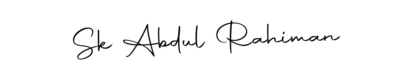 You should practise on your own different ways (Autography-DOLnW) to write your name (Sk Abdul Rahiman) in signature. don't let someone else do it for you. Sk Abdul Rahiman signature style 10 images and pictures png
