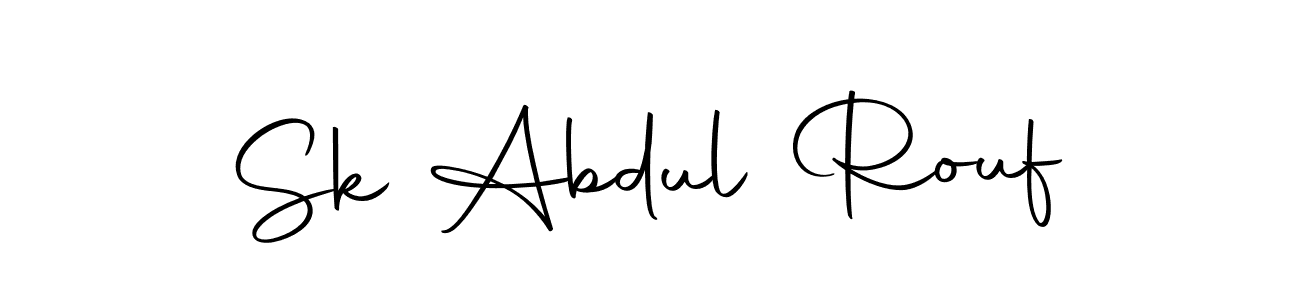 The best way (Autography-DOLnW) to make a short signature is to pick only two or three words in your name. The name Sk Abdul Rouf include a total of six letters. For converting this name. Sk Abdul Rouf signature style 10 images and pictures png