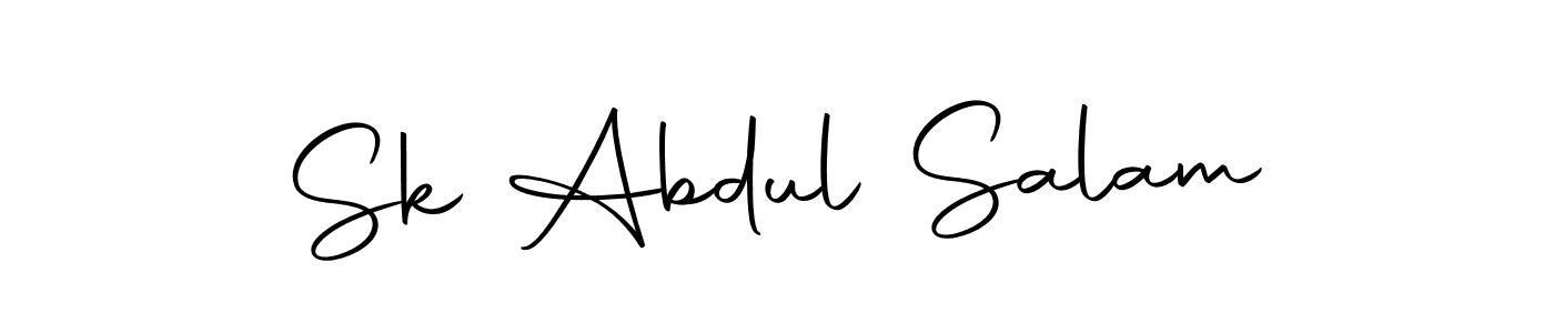 Sk Abdul Salam stylish signature style. Best Handwritten Sign (Autography-DOLnW) for my name. Handwritten Signature Collection Ideas for my name Sk Abdul Salam. Sk Abdul Salam signature style 10 images and pictures png