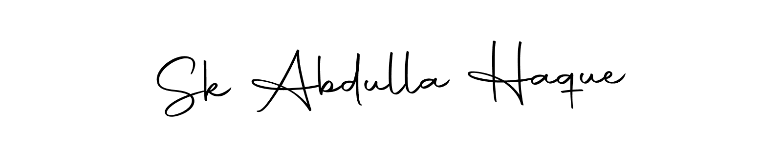Also You can easily find your signature by using the search form. We will create Sk Abdulla Haque name handwritten signature images for you free of cost using Autography-DOLnW sign style. Sk Abdulla Haque signature style 10 images and pictures png