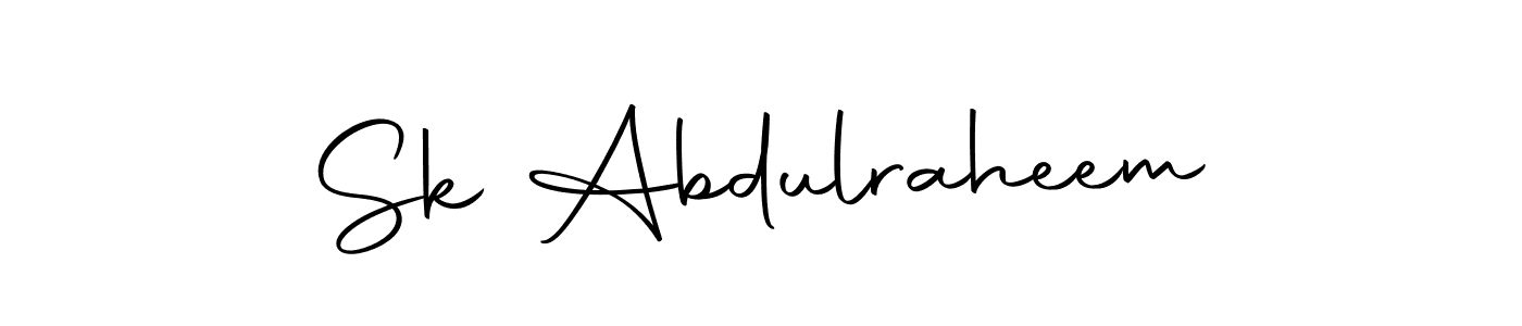 Also we have Sk Abdulraheem name is the best signature style. Create professional handwritten signature collection using Autography-DOLnW autograph style. Sk Abdulraheem signature style 10 images and pictures png