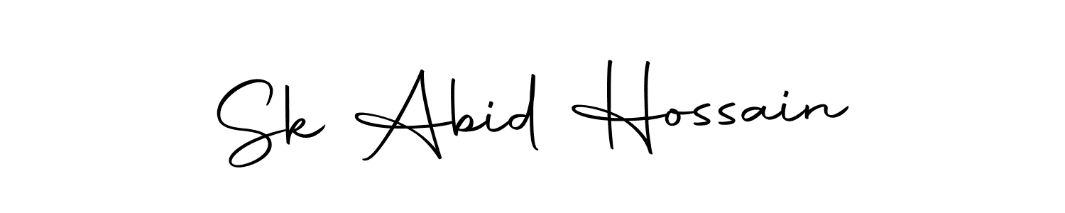 Similarly Autography-DOLnW is the best handwritten signature design. Signature creator online .You can use it as an online autograph creator for name Sk Abid Hossain. Sk Abid Hossain signature style 10 images and pictures png