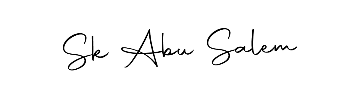 Use a signature maker to create a handwritten signature online. With this signature software, you can design (Autography-DOLnW) your own signature for name Sk Abu Salem. Sk Abu Salem signature style 10 images and pictures png