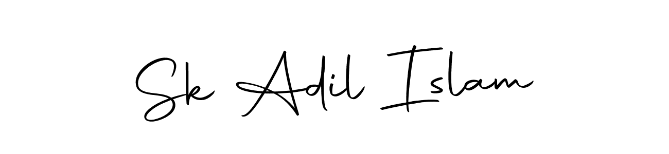 Create a beautiful signature design for name Sk Adil Islam. With this signature (Autography-DOLnW) fonts, you can make a handwritten signature for free. Sk Adil Islam signature style 10 images and pictures png