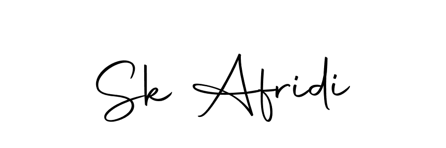 Make a beautiful signature design for name Sk Afridi. Use this online signature maker to create a handwritten signature for free. Sk Afridi signature style 10 images and pictures png