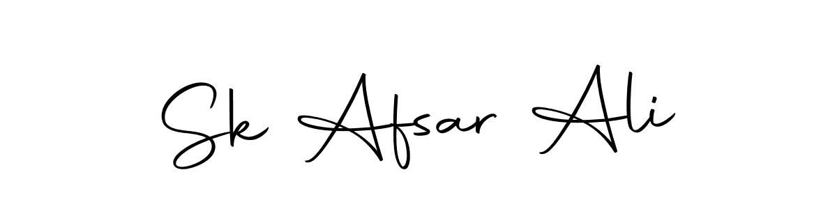 Design your own signature with our free online signature maker. With this signature software, you can create a handwritten (Autography-DOLnW) signature for name Sk Afsar Ali. Sk Afsar Ali signature style 10 images and pictures png