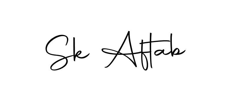 It looks lik you need a new signature style for name Sk Aftab. Design unique handwritten (Autography-DOLnW) signature with our free signature maker in just a few clicks. Sk Aftab signature style 10 images and pictures png