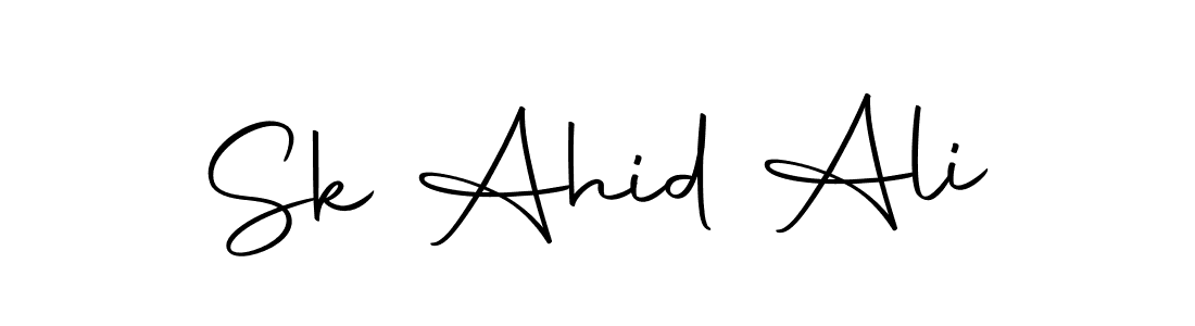 How to Draw Sk Ahid Ali signature style? Autography-DOLnW is a latest design signature styles for name Sk Ahid Ali. Sk Ahid Ali signature style 10 images and pictures png