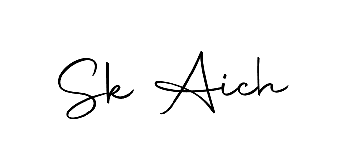 Also You can easily find your signature by using the search form. We will create Sk Aich name handwritten signature images for you free of cost using Autography-DOLnW sign style. Sk Aich signature style 10 images and pictures png