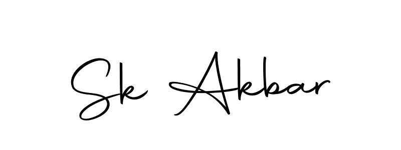 if you are searching for the best signature style for your name Sk Akbar. so please give up your signature search. here we have designed multiple signature styles  using Autography-DOLnW. Sk Akbar signature style 10 images and pictures png
