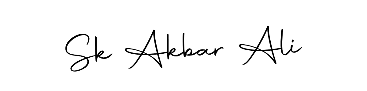 How to make Sk Akbar Ali signature? Autography-DOLnW is a professional autograph style. Create handwritten signature for Sk Akbar Ali name. Sk Akbar Ali signature style 10 images and pictures png