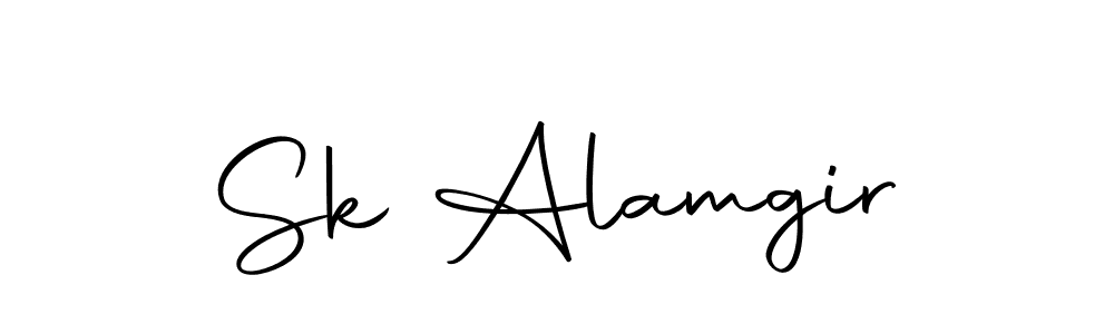 Sk Alamgir stylish signature style. Best Handwritten Sign (Autography-DOLnW) for my name. Handwritten Signature Collection Ideas for my name Sk Alamgir. Sk Alamgir signature style 10 images and pictures png