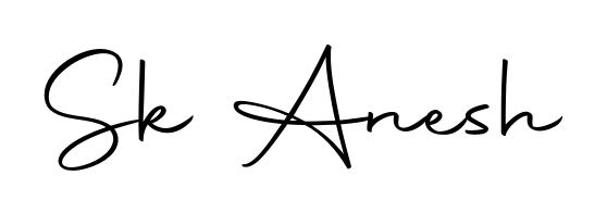 Get an exclusive digital autograph for Sk Anesh. The Autography-DOLnW typeface captures the charm of real penmanship on paper. Sk Anesh signature style 10 images and pictures png